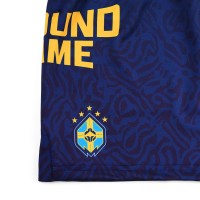GROUND GAME Spodenki MMA Dziecięce Brazil Football