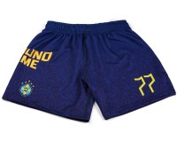 GROUND GAME Spodenki MMA Dziecięce Brazil Football