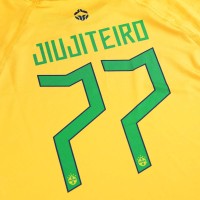 GROUND GAME Rashguard MMA Dziecięcy Brazil Football Krótki Rękaw