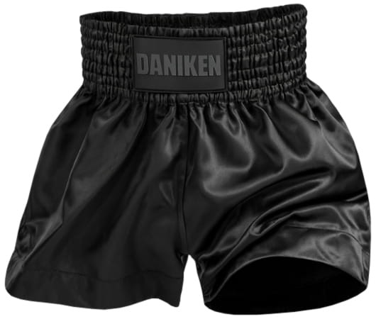 DANIKEN Spodenki do Kickboxingu / Muay Thai ESSENTIAL Czarne