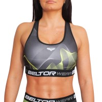 BELTOR Stanik Sportowy Top Damski - I Can & I Will