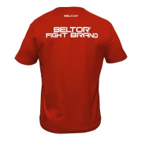 BELTOR T-shirt Fight  Brand Classic Czerwony