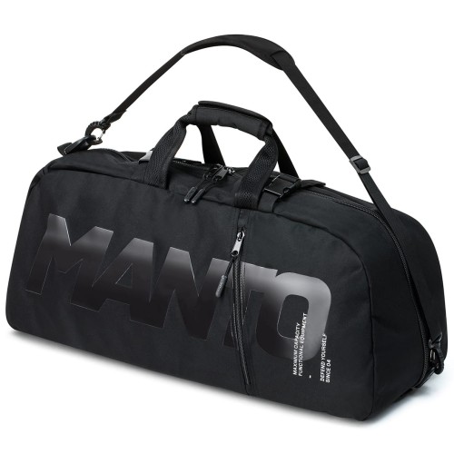 MANTO Torba Treningowa do Sportów Walki z Funkcją Plecaka BLACKOUT