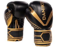 DANIKEN Rękawice Bokserskie ARMOR Czarno-Złote