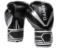 DANIKEN Rękawice Bokserskie ARMOR Czarno-Srebrne