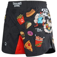 GROUND GAME Lekkie Spodenki MMA Cheat Meal