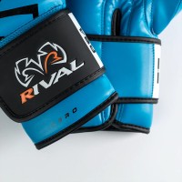 RIVAL Rękawice Bokserskie Przyrządowe RB4 AERO BAG GLOVES Aqua (Jasnoniebieskie)