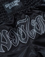 GROUND GAME Spodenki Muay Thai SAMURAI SHADOW