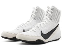 NIKE Buty Bokserskie MACHOMAI 3 Biało-Czarne