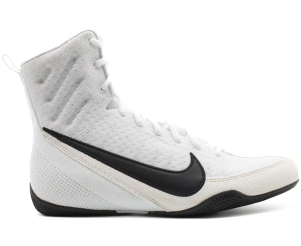 NIKE Buty Bokserskie MACHOMAI 3 Biało-Czarne