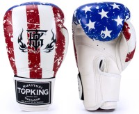TOP KING Rękawice Bokserskie USA FLAG