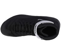 NIKE Buty Zapaśnicze / Bokserskie INFLICT 3 Czarne z Białym Rzepem