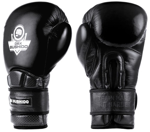 BUSHIDO Rękawice Bokserskie WARRIOR Czarne