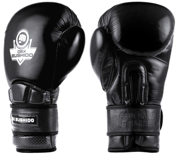 BUSHIDO Rękawice Bokserskie WARRIOR Czarne