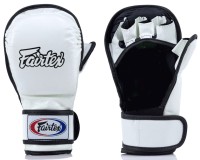 FAIRTEX Rękawice MMA / Krav Maga Sparingowe FGV15 Białe