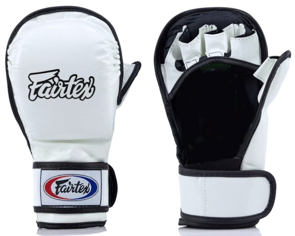 FAIRTEX Rękawice MMA / Krav Maga Sparingowe FGV15 Białe