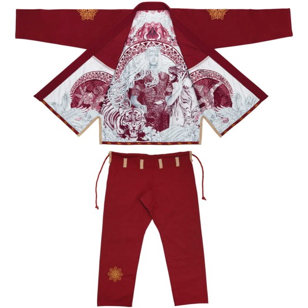 FAIRTEX Kimono / Gi do BJJ SIDA Czerwone (550g)