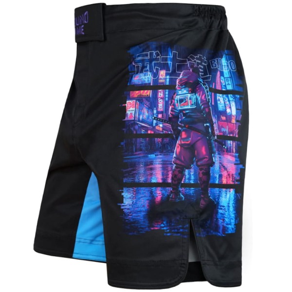 GROUND GAME Spodenki MMA Cyber Samurai