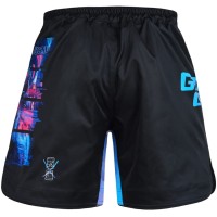 GROUND GAME Spodenki MMA Cyber Samurai