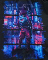 GROUND GAME Spodenki MMA Cyber Samurai