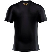 GROUND GAME Rashguard MMA Essential Gold Krótki Rękaw