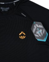 GROUND GAME Rashguard MMA Essential Gold Krótki Rękaw