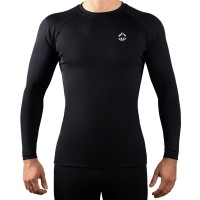 GROUND GAME Rashguard MMA Essential Platinum Długi Rękaw