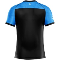 GROUND GAME Rashguard MMA IBJJF 2.0 Niebieski Krótki Rękaw