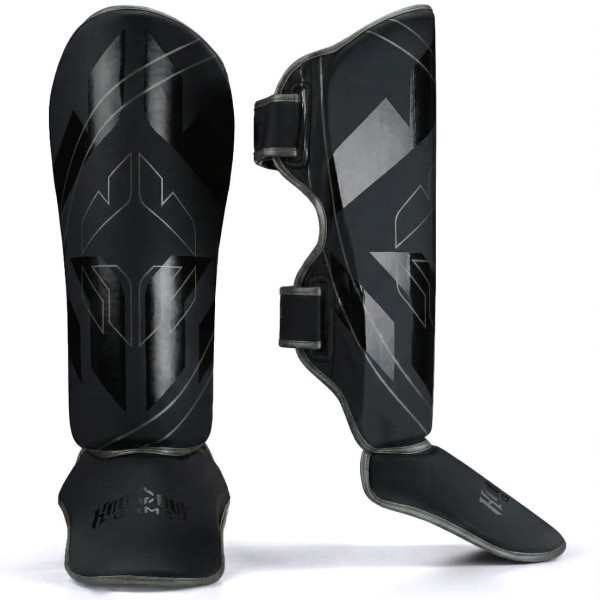 GROUND GAME Ochraniacze Piszczeli i Stopy Lekkie LOGO 3.0 SHADOW