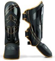 GROUND GAME Ochraniacze Piszczeli i Stopy Grube LOGO 3.0 GOLD