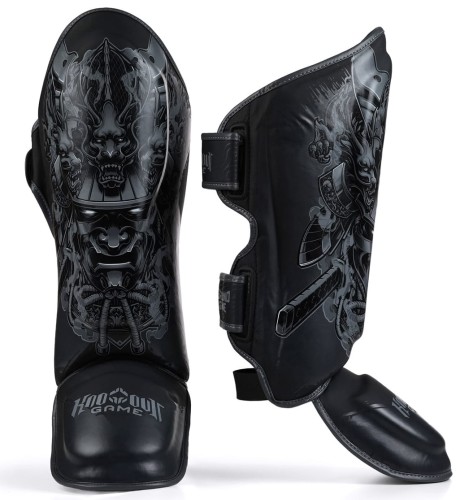GROUND GAME Ochraniacze Piszczeli i Stopy Grube SAMURAI SHADOW
