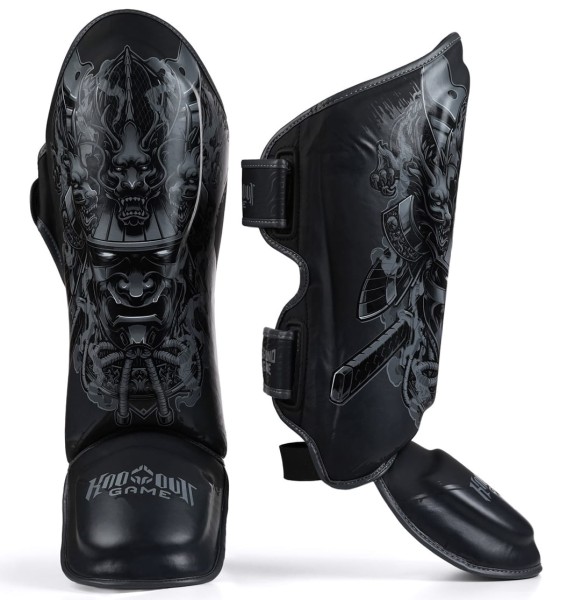 GROUND GAME Ochraniacze Piszczeli i Stopy Grube SAMURAI SHADOW