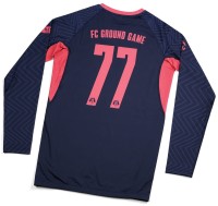 GROUND GAME Rashguard MMA FC Armbar Granatowo-Różowy Długi Rękaw