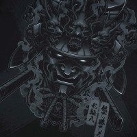 GROUND GAME Rashguard MMA Samurai Shadow Długi Rękaw