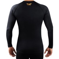 GROUND GAME Rashguard MMA Essential Gold Długi Rękaw