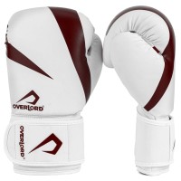 OVERLORD Rękawice Bokserskie RIVEN Biało-Czerwone