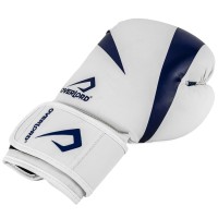 OVERLORD Rękawice Bokserskie RIVEN Biało-Niebieskie
