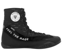 MASTERS Buty Bokserskie Za Kostkę Black&Black