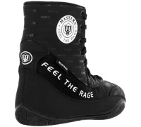MASTERS Buty Bokserskie Za Kostkę Black&Black