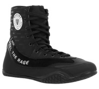 MASTERS Buty Bokserskie Za Kostkę Black&Black