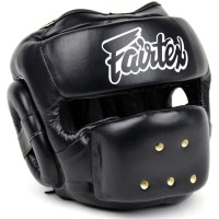 FAIRTEX Kask Bokserski z Osłoną Nosa HG14 Czarny