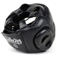 FAIRTEX Kask Bokserski z Osłoną Nosa HG14 Czarny