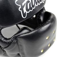 FAIRTEX Kask Bokserski z Osłoną Nosa HG14 Czarny