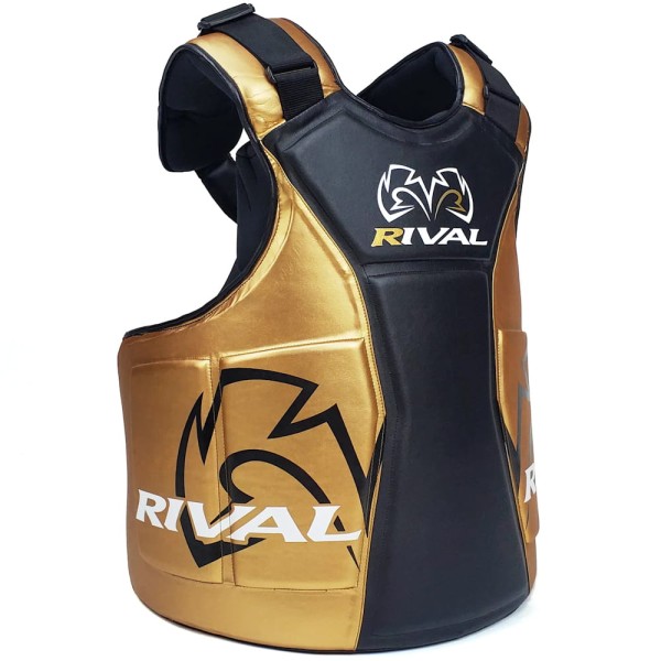 RIVAL Ochraniacz Trenerski Tułowia RBP BODY PROTECTOR Czarno-Złoty