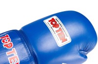 TOP TEN Rękawice Bokserskie WORLD BOXING Niebieskie