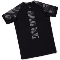 GROUND GAME Rashguard MMA Military Krótki Rękaw