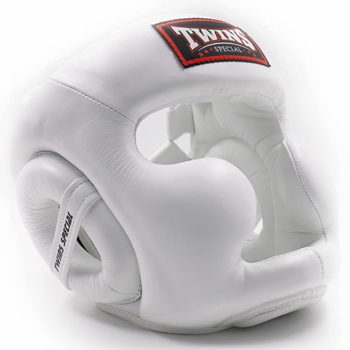 TWINS SPECIAL Kask Bokserski Sparingowy HGL-3 Biały