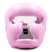 TWINS SPECIAL Kask Bokserski Sparingowy HGL-3P Różowy