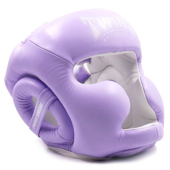 TWINS SPECIAL Kask Bokserski Sparingowy HGL-3P Liliowy