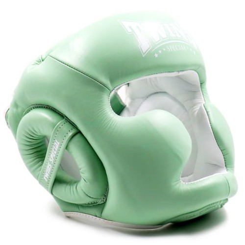 TWINS SPECIAL Kask Bokserski Sparingowy HGL-3P Miętowy